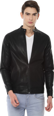 van heusen leather jackets price