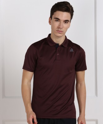 polo reebok marron