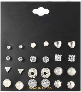 Young /& Forever Girls Valentine Gifts Special Verona Collection Silver Plated Dangle Earring