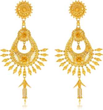 Chandbali Earrings Buy Chandbali Earrings Designs Online At Best Prices In India Flipkart Com