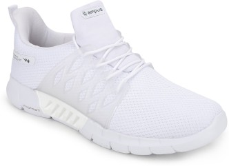 white sports shoes low price