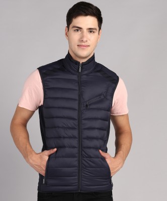 half sleeve puffer jacket