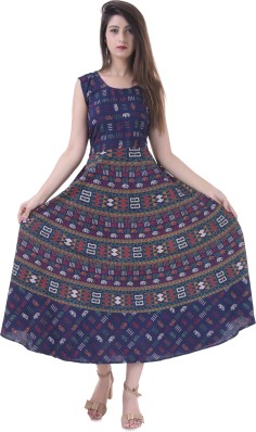 cotton maxi dresses flipkart