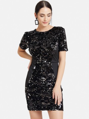 sequin dress skater