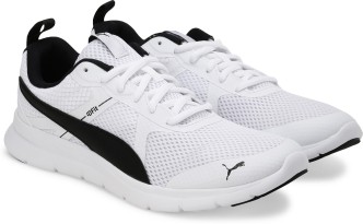 puma white sports shoes flipkart