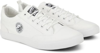 woodland white casual shoes