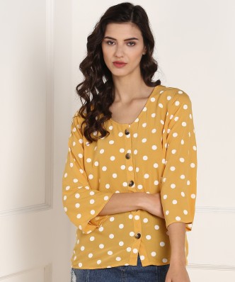 Polka dots tops flipkart online