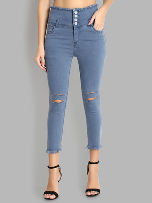 high waist jeans on flipkart