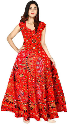 flipkart dress long