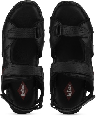 lee cooper men's leather sandals and floaters