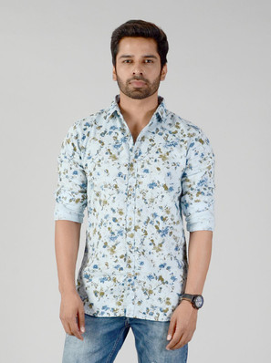 Jade Blue Mens Shirts - Buy Jade Blue 