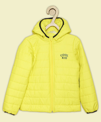 skechers jacket kids yellow