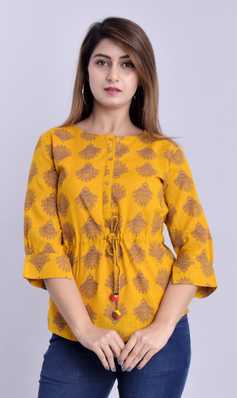 Yellow Womens Tops Buy Yellow Womens Tops Online At Best Prices