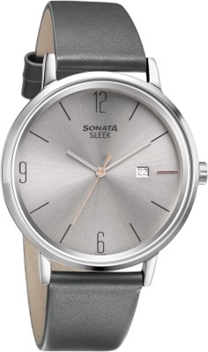 sonata sleek wrist watch