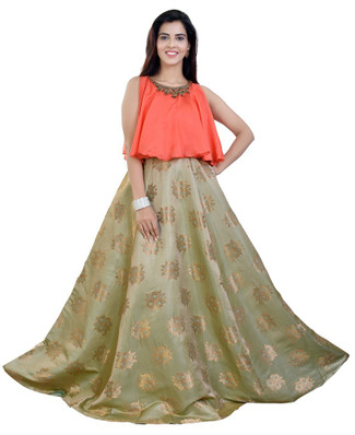 evening gown flipkart