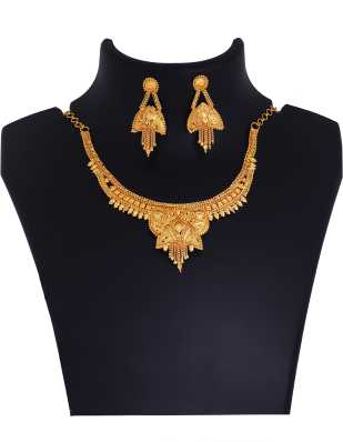 Gold Haram Buy Latest Long Gold Haram Designs Models Online At Best Prices In India Flipkart Com