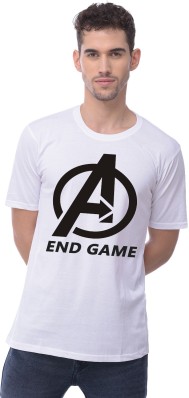 orionhbt Marvel Men's Avengers Endgame High Tech Logo t-Shirt 