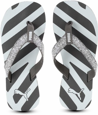 puma multicolor thong flip flop