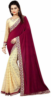 velvet saree flipkart