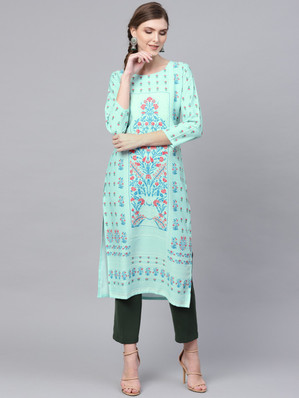 Mirror work store kurtis flipkart
