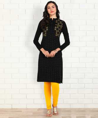 Woolen Kurtis Buy Woolen Kurtis Winter Kurtis Online At Best