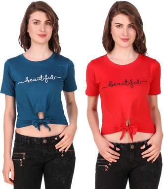 long tops for jeans flipkart