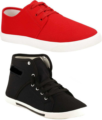 flipkart red shoes