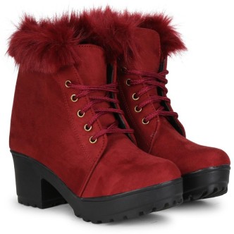 red colour shoes online