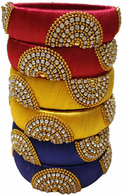 Resham Thread Bangles Design 2024 www.alhudapk