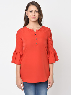 ladies tops for jeans flipkart