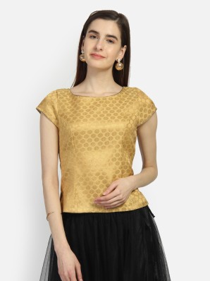 gold color top