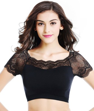 beautiful black blouses