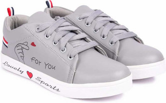 gray women's sneakers