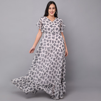 flipkart evening gowns