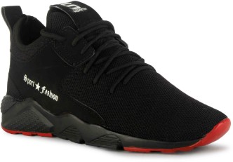 full black sports shoes online