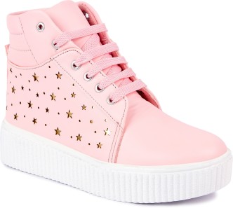 ladies shoes pink colour