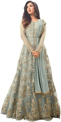 anarkali long dress design