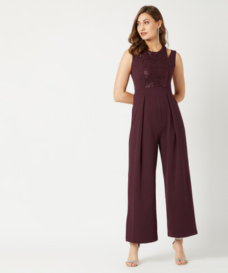 black jumpsuit flipkart