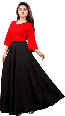 flipkart fancy gown