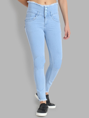 High Waist Denim Womens Jeans - Buy 