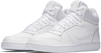 white nike loafers