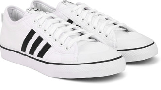adidas white shoes flipkart
