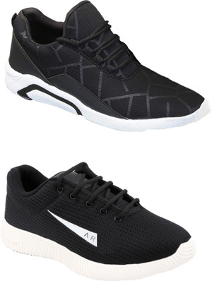 black sneakers flipkart