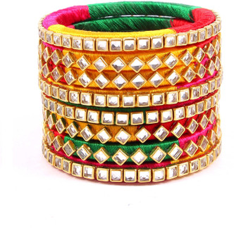 Kundan Bangles - Buy Kundan Bangles 