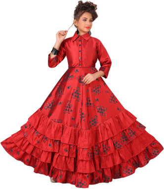 long frocks for childrens online shopping