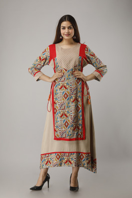 flipkart layered kurtis