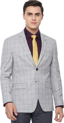 louis philippe check blazer
