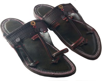 silver kolhapuri chappal online