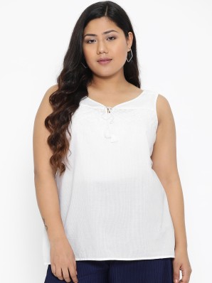 flipkart plus size tops