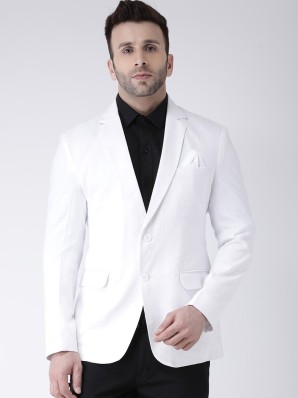 white blazer with white shirt